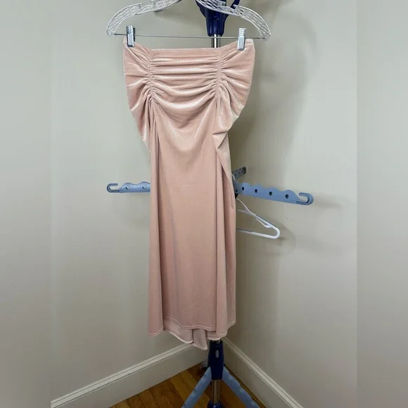 NWT A.L.C ORLY RUCHED MAXI SKIRT